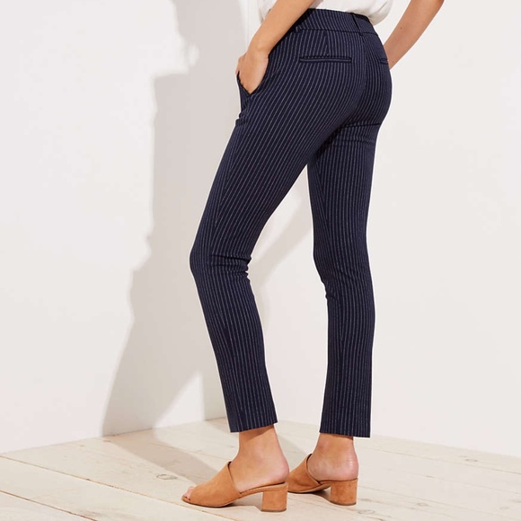 *NWT* LOFT Pinstripe Skinny Pants in Marisa Fit - Picture 3 of 5